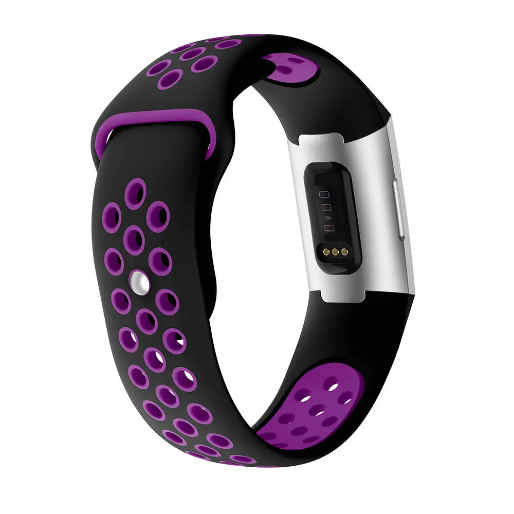 Красочные спортивные силиконовые браслеты для Fitbit Charge 3, браслет на запястье, ремешок для часов, ремешок для Fitbit Charge 3, аксессуары, ТПУ Мягкие полосы