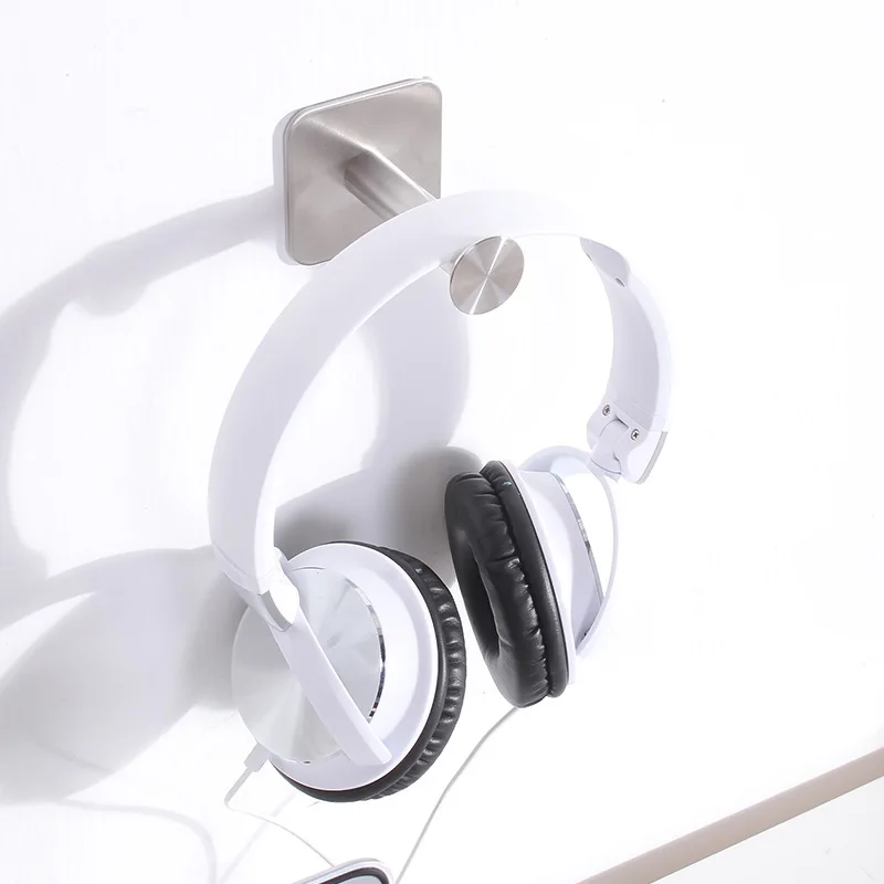 

Stainless Steel Headphones Stand hanger Wall Display Stand Bracket Universal Mount Hook Durable Earphone Stand Rack Holder