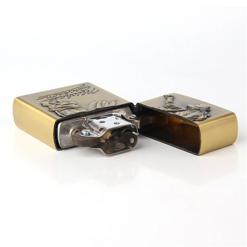 Новый стиль портативная Зажигалка для масла дешевле Emboss знаменитостей