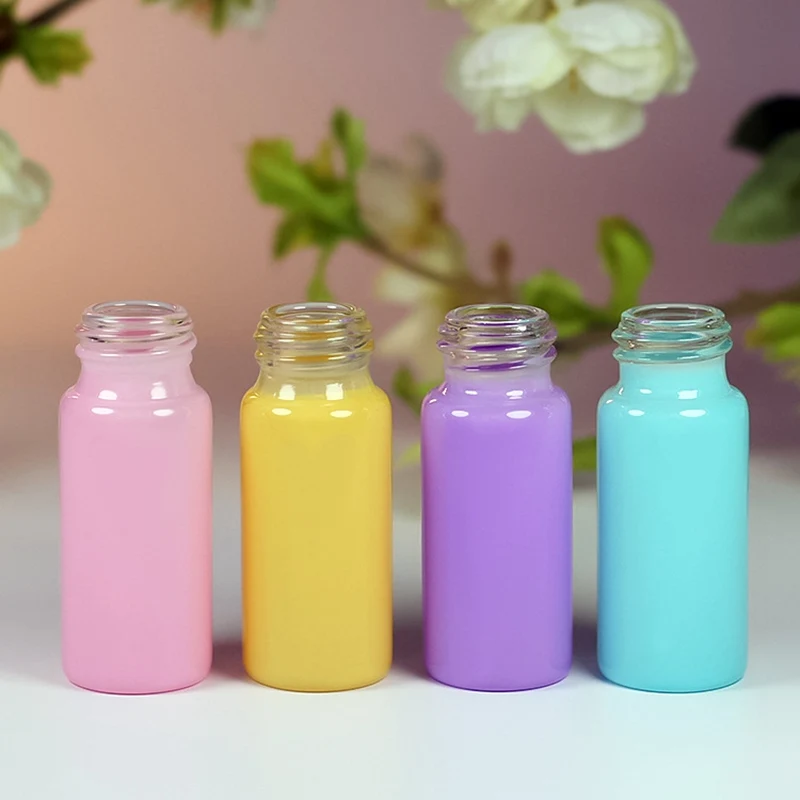 Sedorate 50 шт./лот желтая стеклянная бутылка розовая с распылителем синяя Perfum для