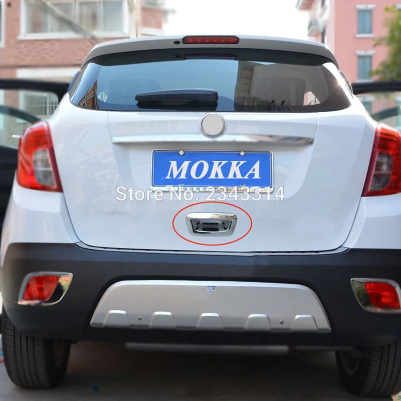 Хромированная дверная ручка из АБС-пластика для 2013-2016 2017 Vauxhall/Opel Mokka накладка на