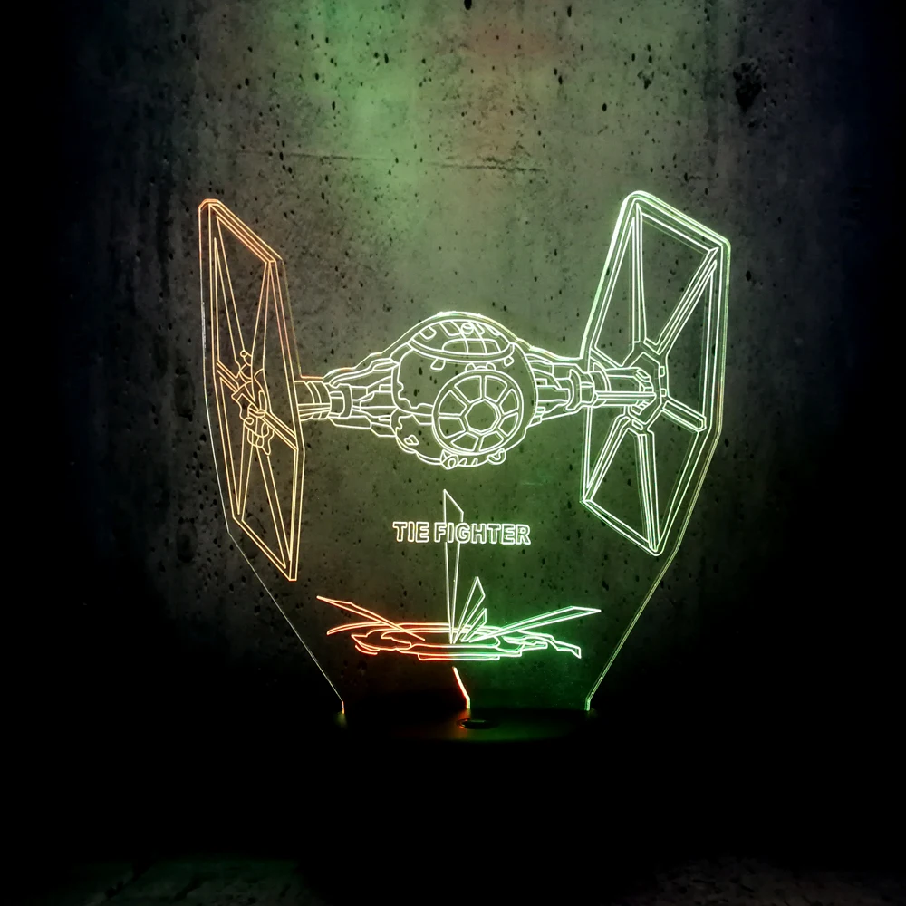 Мультфильм Звездные войны Твин Ион двигатели боец смешанный цвет мультфильм 3D