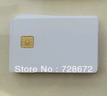 200 X струйная смарт-печать карты SLE 4428 чип контактные заготовки ПВХ IC для Canon Epson