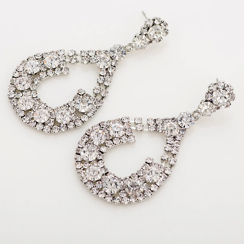 Новинка лидер продаж Модные полые металлические серьги-подвески в виде листа