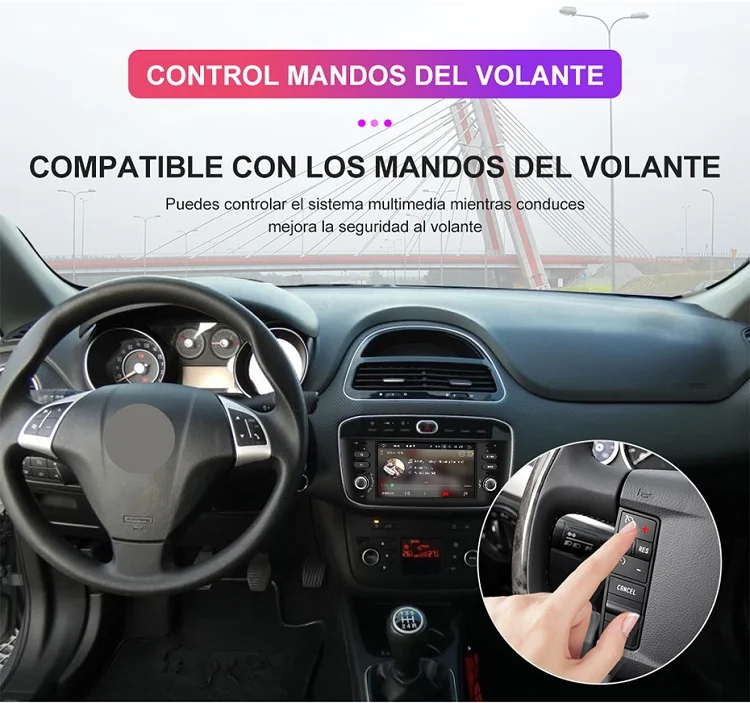 Isudar Автомобильный мультимедийный плеер 1 Din Android 9 для Fiat/Linea/Punto 2012- gps DVD Automotivo радио FM четырехъядерный DSP USB DVR