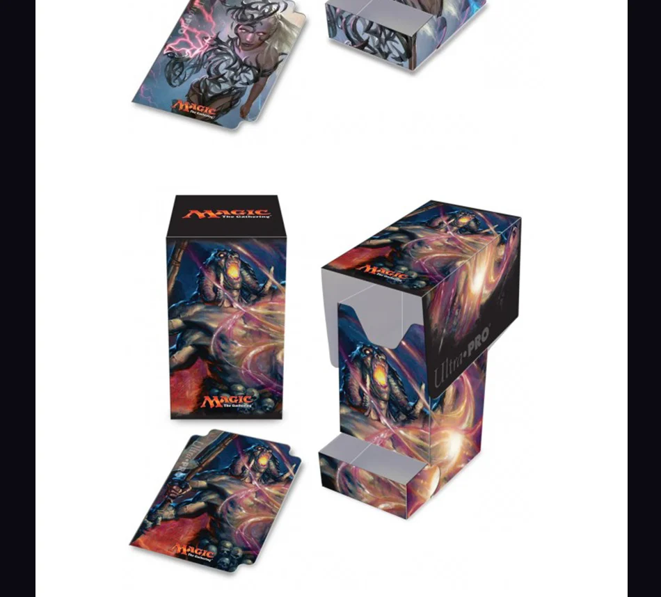 Настольные игровые карты коробка для хранения карточка MTG коробка сумасшедшая детская настольная игра командор 100+ 4 дополнительные карты коробка с ящиком