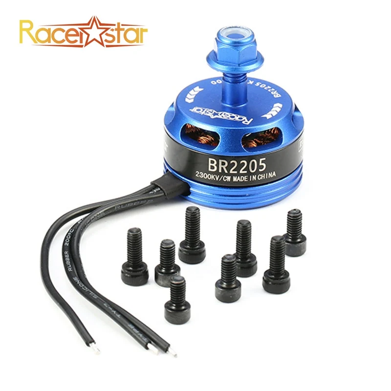 Racerstar Racing Edition 2205 BR2205 2300KV 2 4S бесщеточный мотор CW CCW темно синий для QAV250 ZMR250 RC FPV