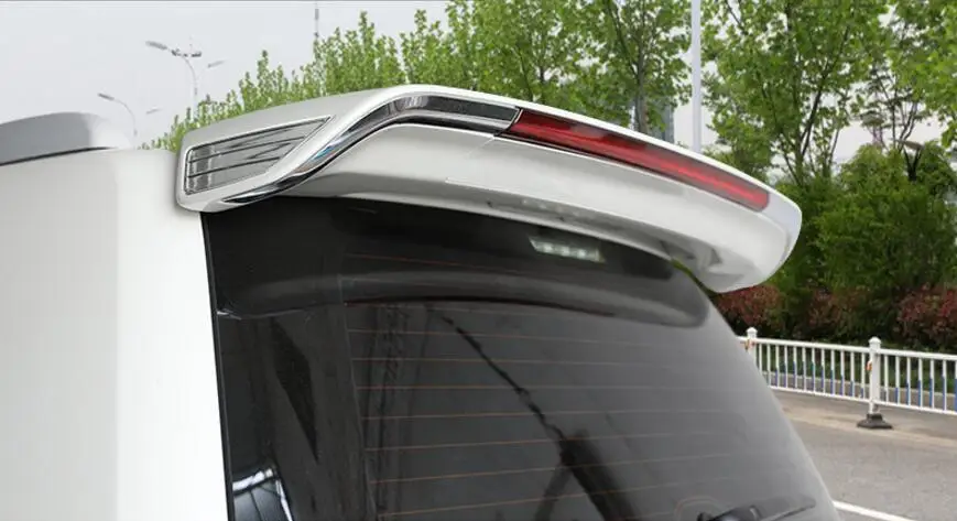 JINGHANG ABS задний спойлер багажника автомобиля с лампой подходит для 08-18 Toyota Land Cruiser