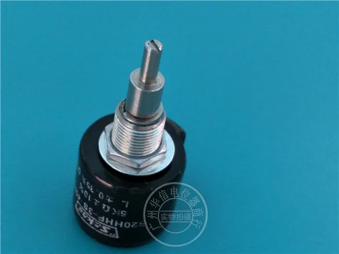 Б/у sakae S20HHP-3S-4982 5K 3-оборотный многооборотный переключатель потенциометра с