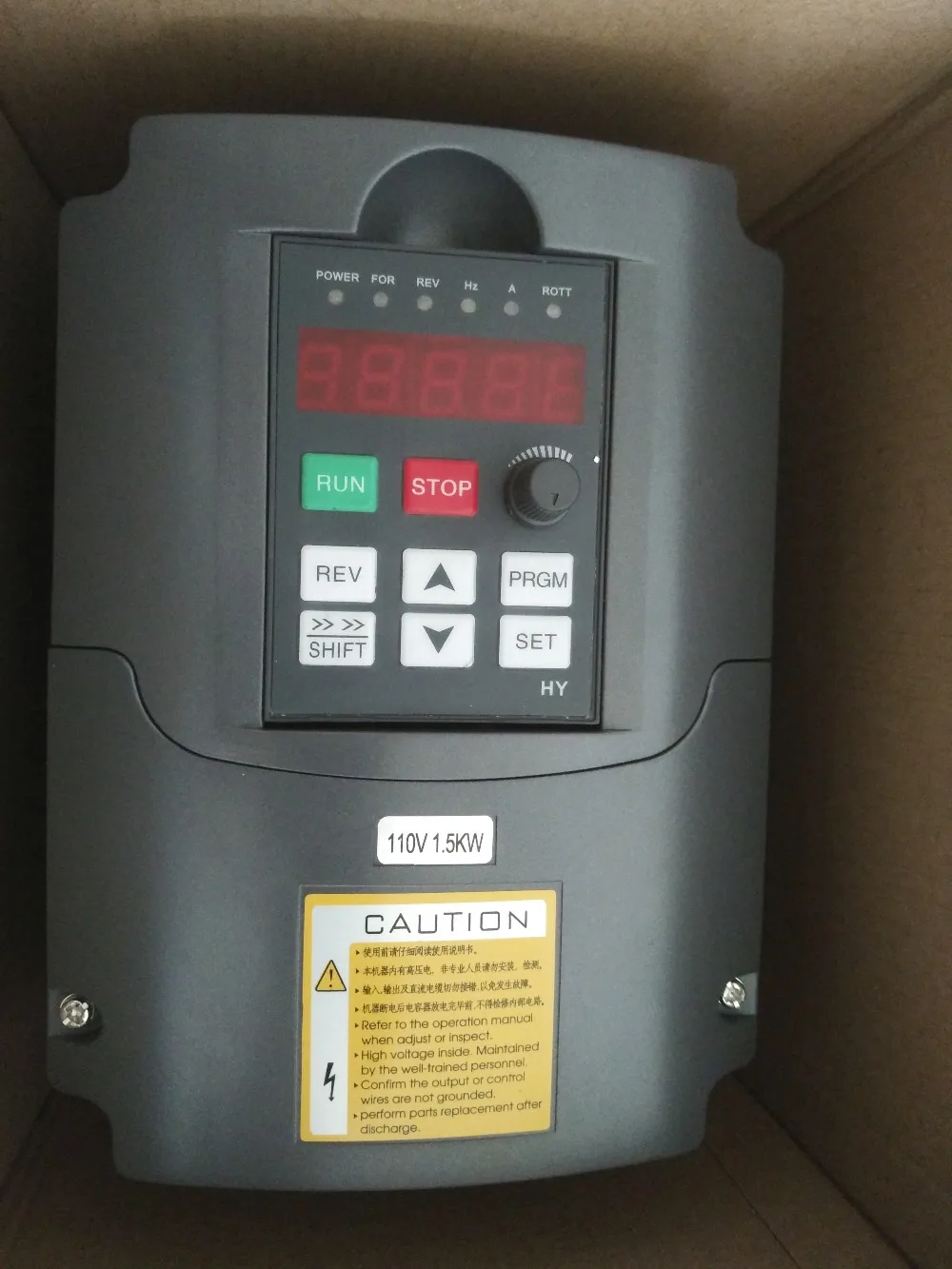 2HP 1.5KW 400HZ VFD преобразователь частоты однофазный 110V вход 3 фазы выход 12A мотор