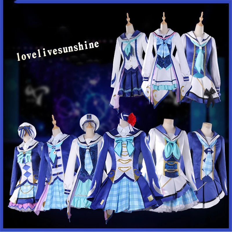 Love Live! Солнечный свет! Aqours охара Мари все члены OP2 сценическое платье концертная