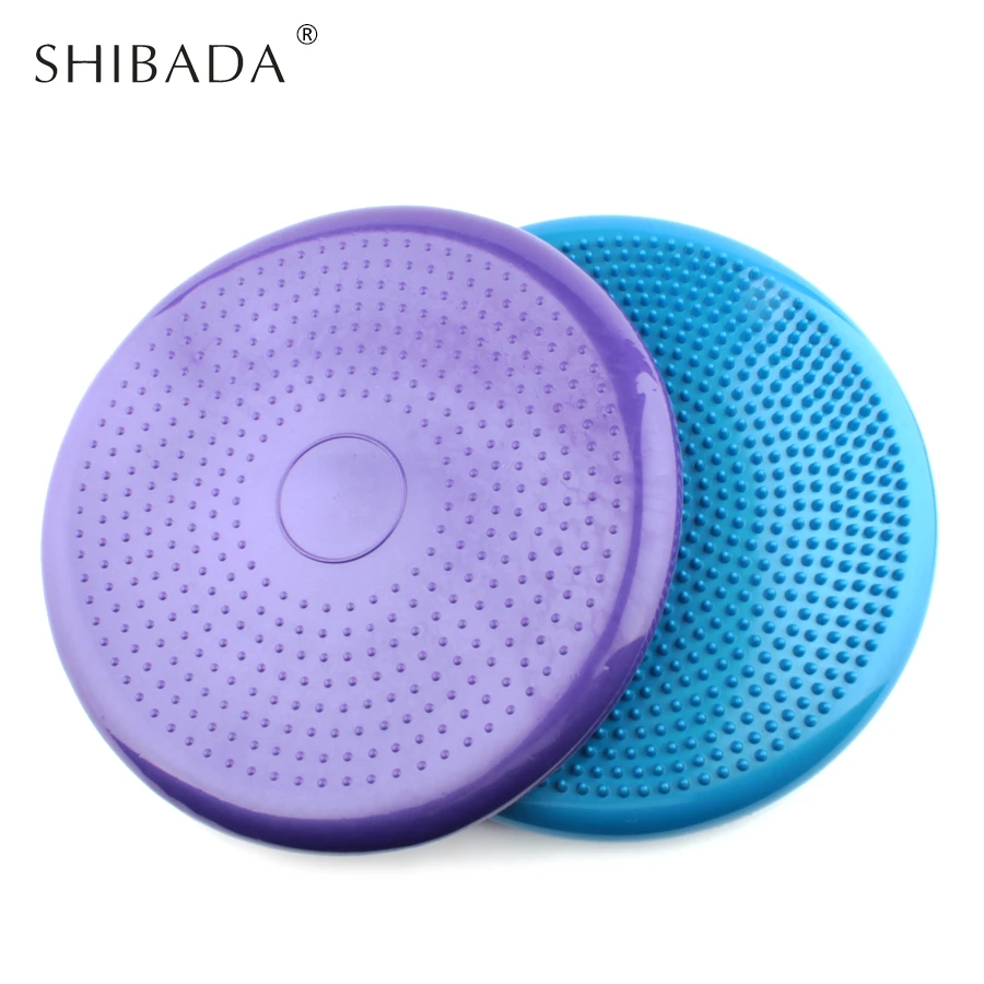 SHIBADA Спорт Фитнес твист баланс диск доска Pad Надувные массаж ног тренажеры Twister