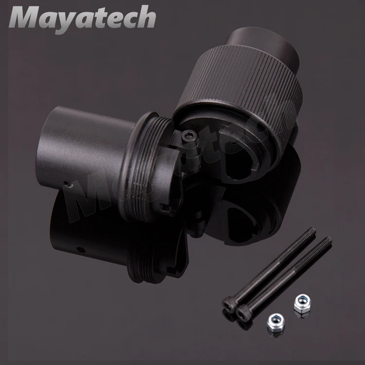 Mayatech поперечное 25 мм CNC алюминиевое боковое складное соединение трубы с круглой