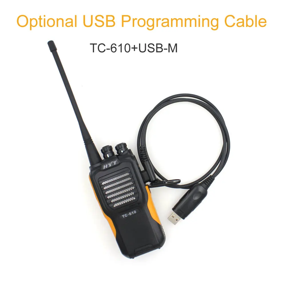 Oringinal Кабель для программирования HYT TC500 TC510 TC580 TC600 TC610 TC620 TC700 и т. д. двухстороннее