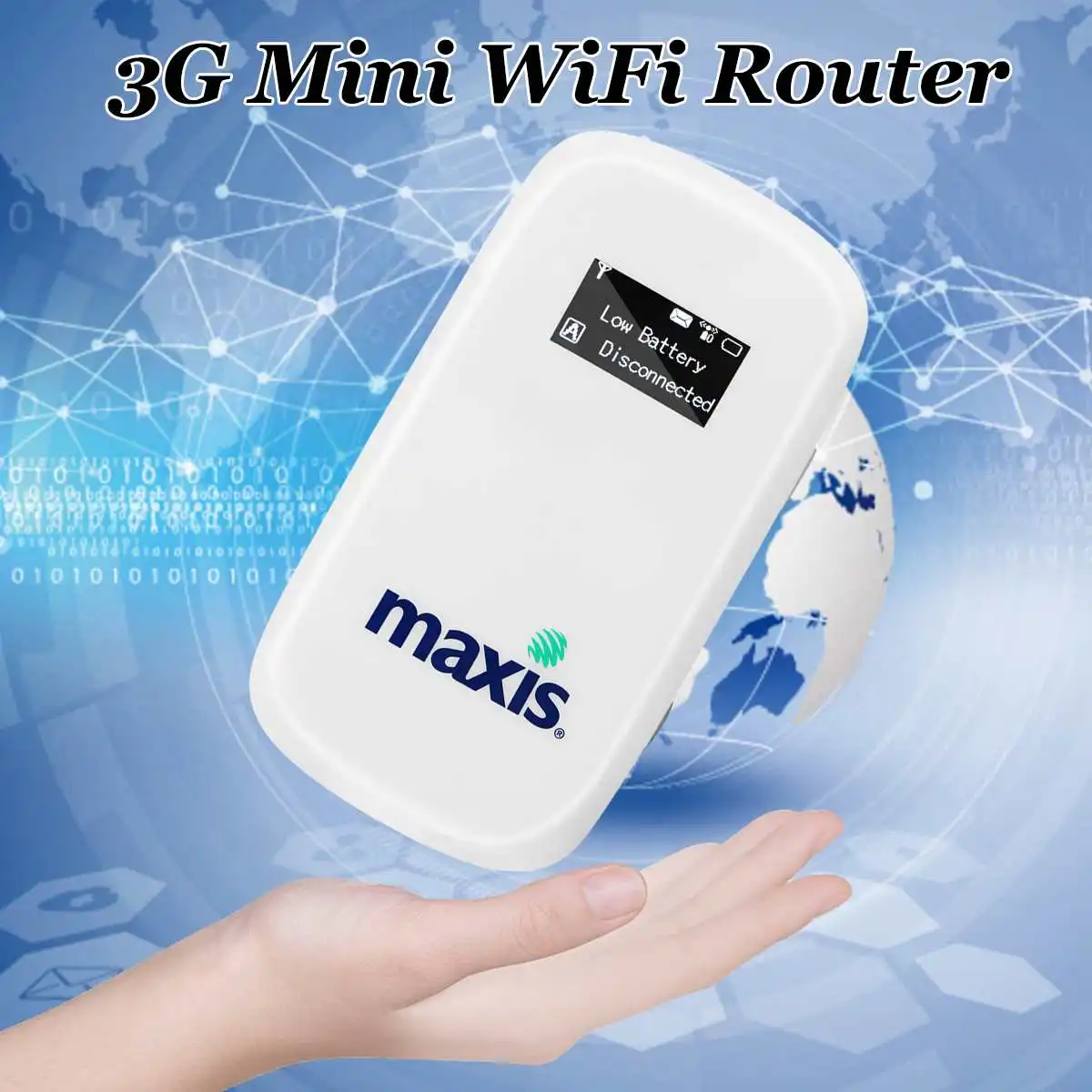 Разблокированный-3g Мобильный широкополосный модем Wifi маршрутизатор Mifi sim-карта беспроводная точка доступа