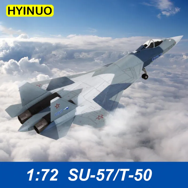 1:72 Su-57/T-50 литые истребители четвертого поколения Русский статический симулятор