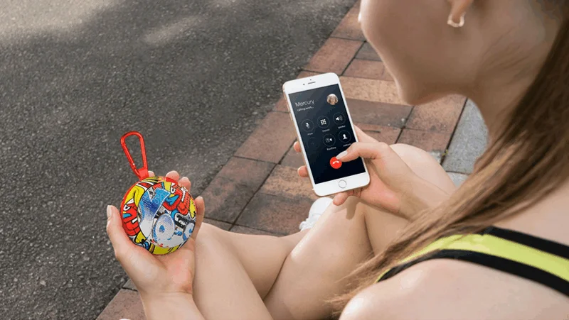 Mifa F1 Портативный Bluetooth Динамик открытый Беспроводной Динамик водонепроницаемый IPX4 со звуком сильный бас стерео аудио плеер