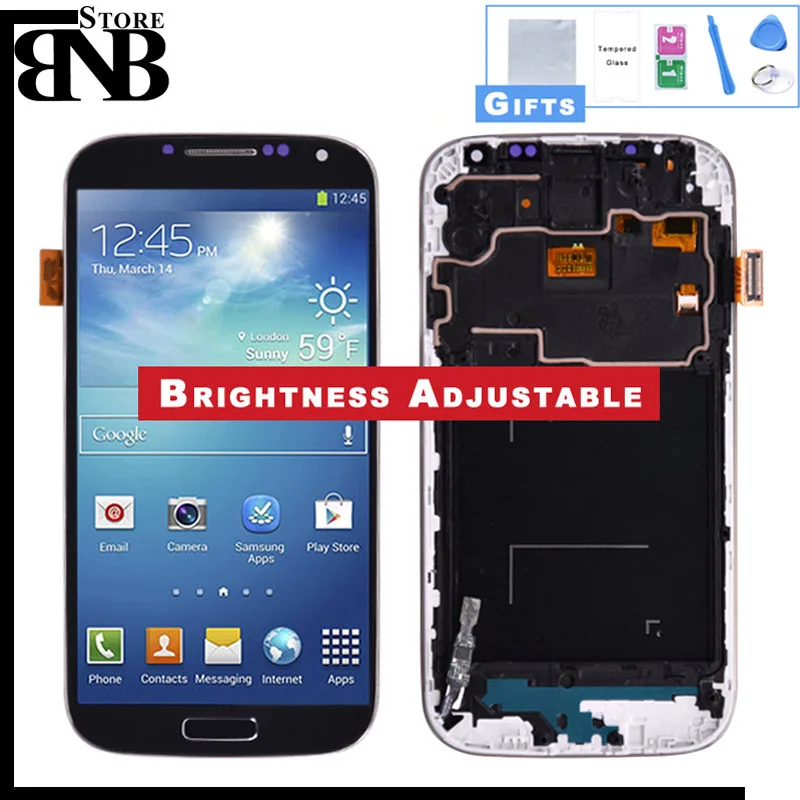 Для samsung Galaxy S4 i9505 i9500 i337 ЖК дисплей Дисплей и Сенсорный экран планшета в сборе с