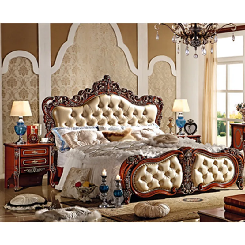 Классическая мебель для спальни антикварная кровать|luxury furniture|luxury furniture chinafurniture