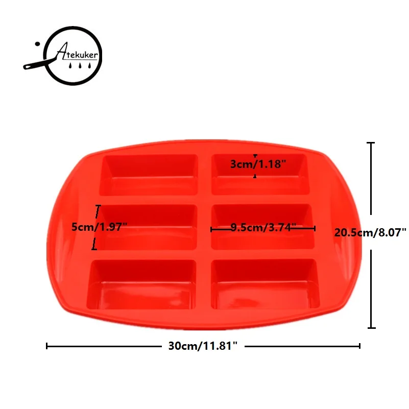 1 шт. Прямоугольная форма силиконовые формы для торта инструменты изготовления