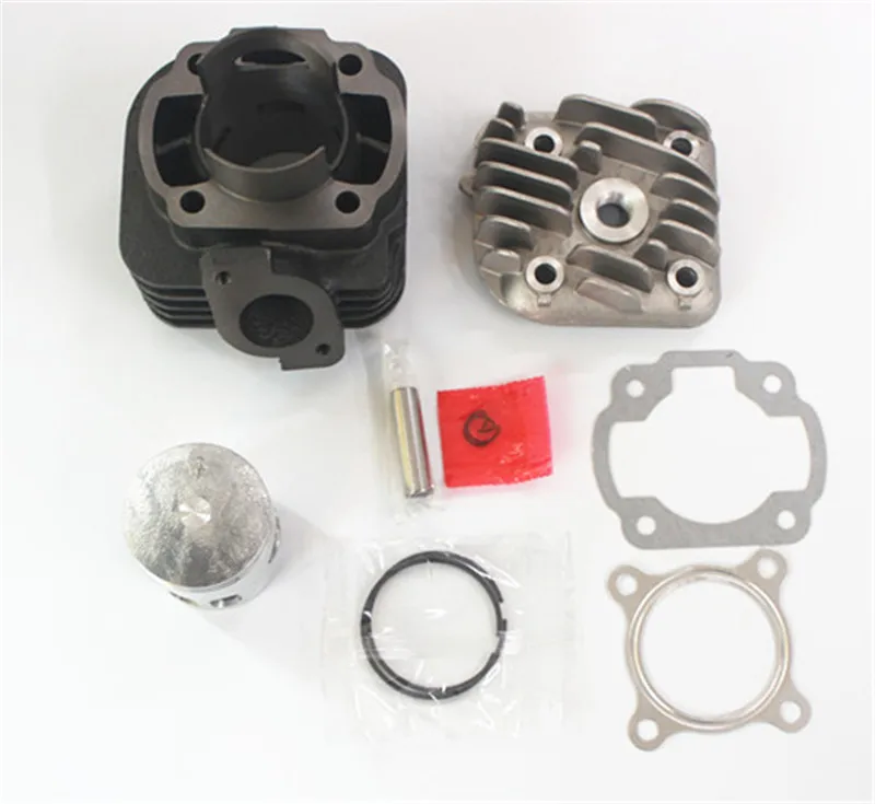 Комплект цилиндров для мотоцикла 70cc 10 мм Pin 2-тактный Jog Yamaha Minarelli 1e40qmb 70 Jog70