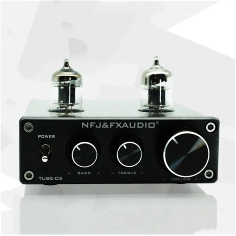 FX AUDIO трубка 03 желчный предусилитель усилитель 6J1 Hi Fi аудио клапан и ламповый мини