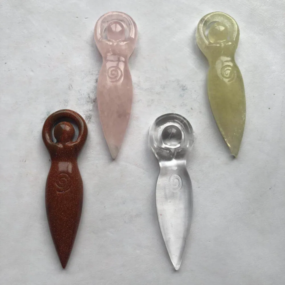 Потрясающая 4 ''натуральная ручная полировка прозрачная Роза цитрин кварцевый