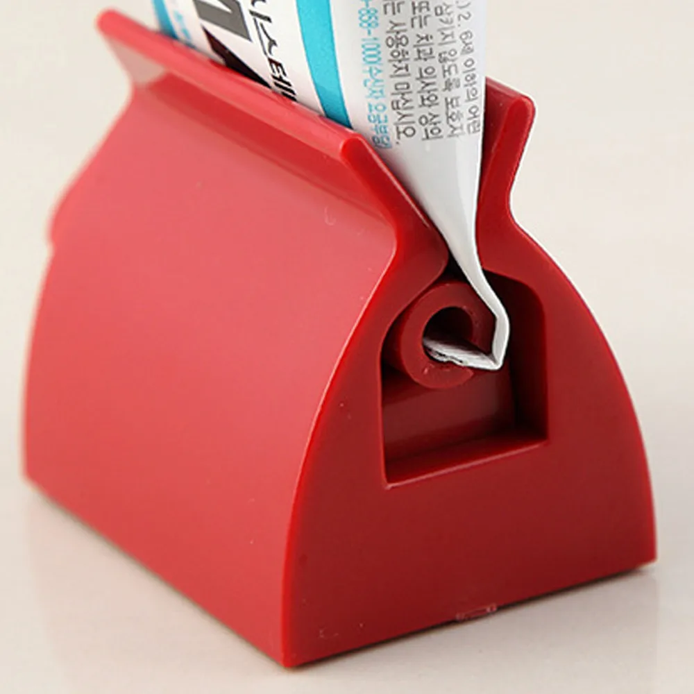 

1pc Creative Automatic Plastic Lazy Toothpaste Dispenser Squeezer Bathroom Accessories Plastic Sanitary Ware Products