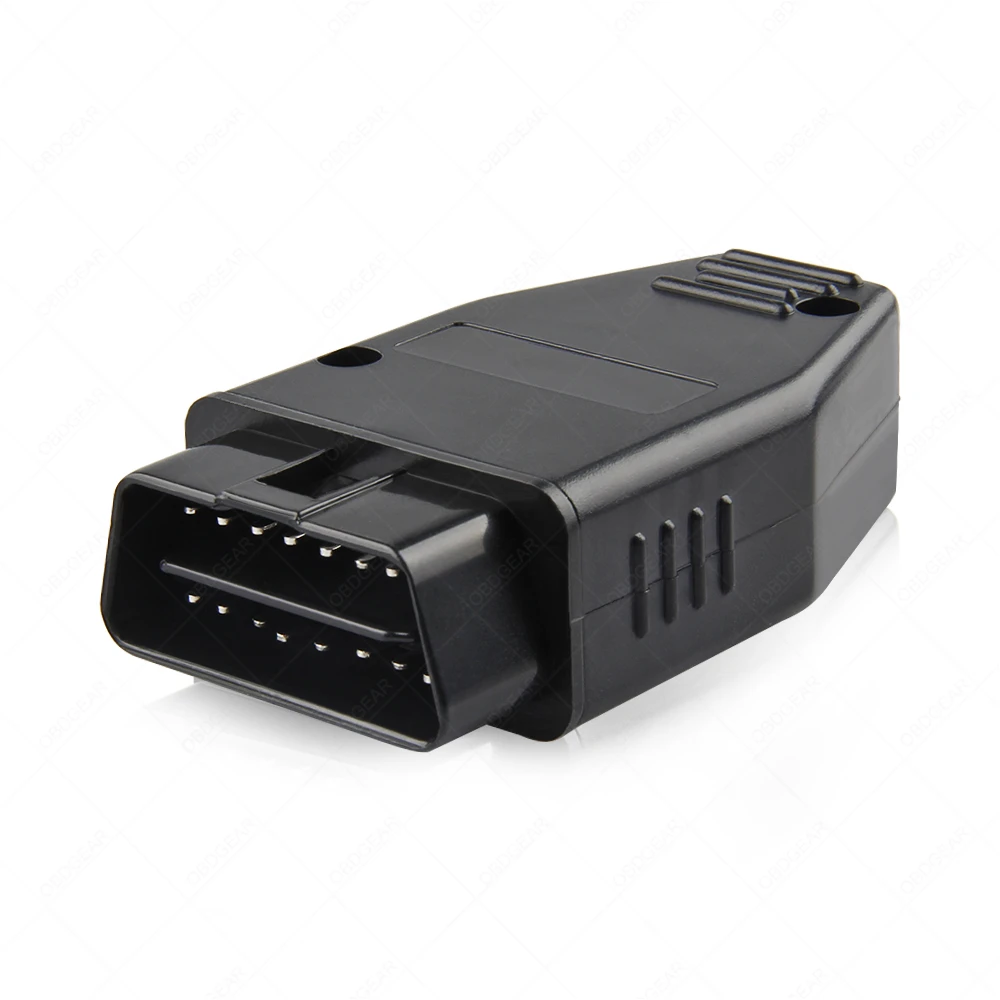 Универсальный OBDII OBD2 16Pin гнездовой разъем OBD II переходник 2 с корпусом OBD2|Кабели и
