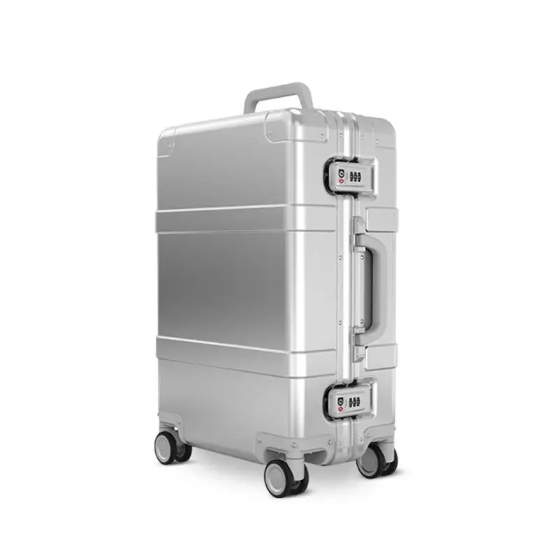 20&quotinch full aluminum alloy wheels trip suitcases and travel bags valise cabine koffer suitcase valiz rolling luggage | Багаж и сумки