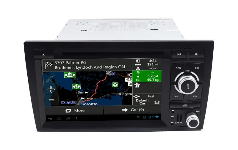 2din автомобильный DVD GSP Navi для Audi A4 GPS (2002 2008) S4/RS4/8E/8F/B9/B7 с Bluetooth Радио RDS CAN шина