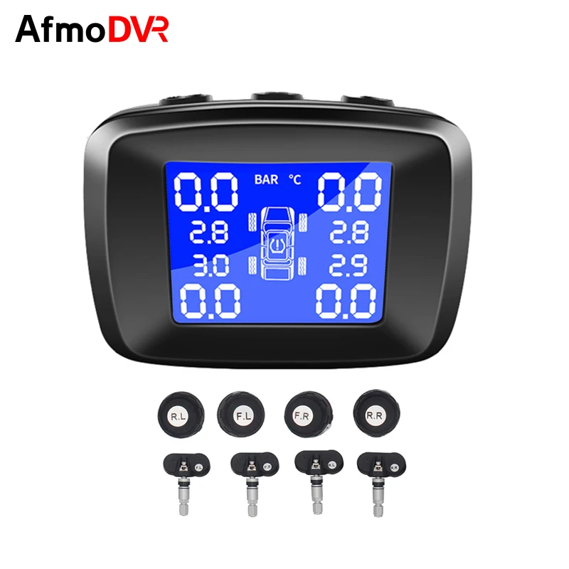 AfmoDVR автомобильный TPMS внешняя или внутренняя система контроля давления в шинах