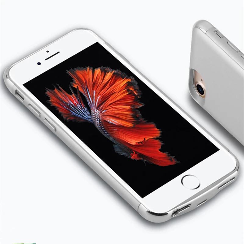 Ультратонкие Чехлы NTSPACE для зарядки аккумуляторов iPhone 6 6S 7 8 Plus задний зажим чехол