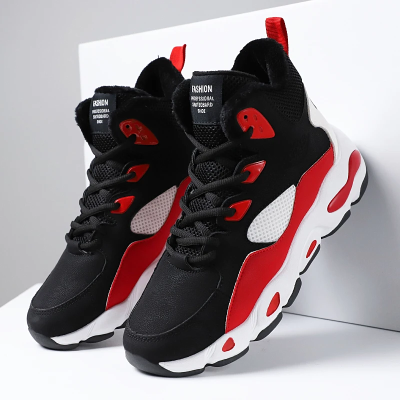 Мужская повседневная обувь с высоким берцем удобные мягкие кроссовки Лидер