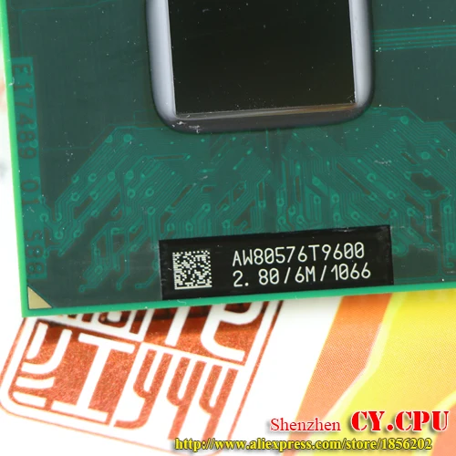 Процессор intel Core 2 Duo T9600 6 Мб кэш-памяти 8 ГГц 1066 двухъядерный процессор 479 для GM45/PM45