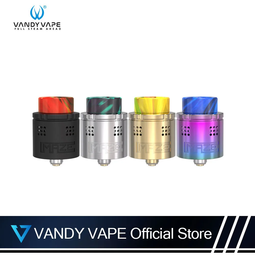 Оригинальный vandy VAPE Maze Subohm BF RDA электронная сигарета 2 мл распылитель для импульса