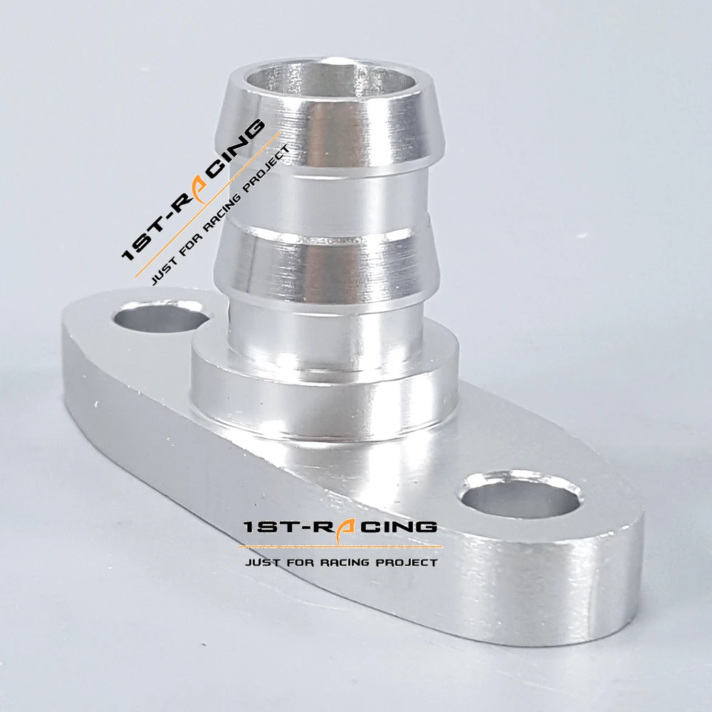 Заготовка алюминиевый фланцевый переходник для слива масла T3 T4 T3T4 T70 T04E Turbo|billet