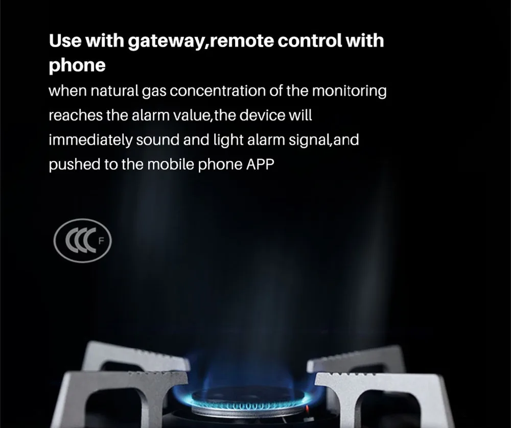 Xiaomi Mijia Honeywell умный детектор газа CH4 мониторинг газа Потолочные и настенные Mihome приложение дистанционное управление