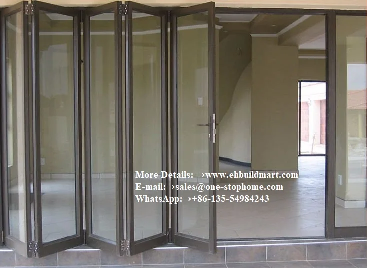 Уникальная дверь высококачественные алюминиевые раздвижные складные