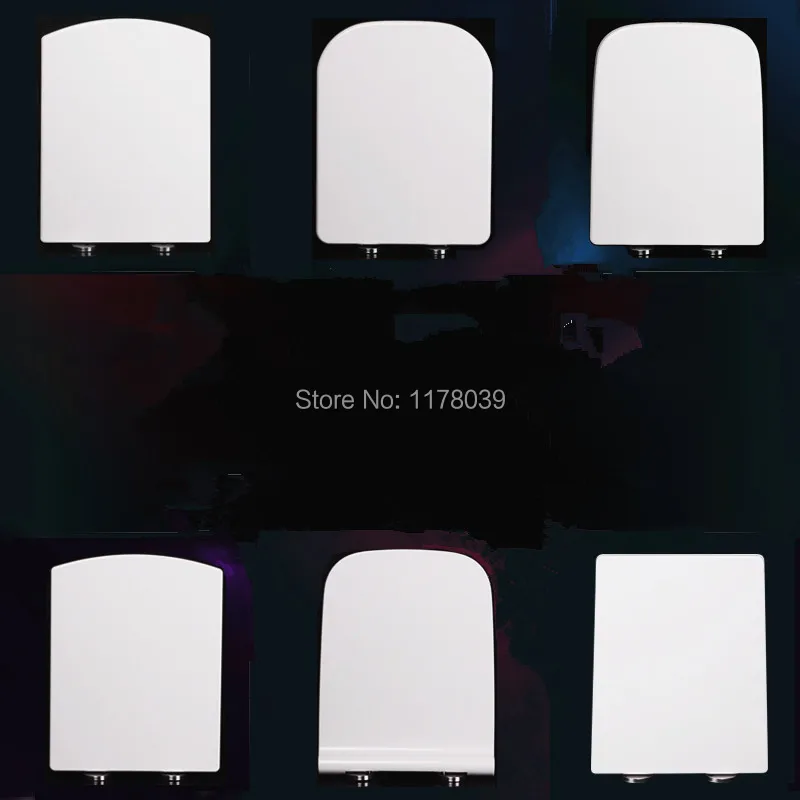 Полимерные утолщенные квадратные сидения для унитаза из мочевины формальдегида