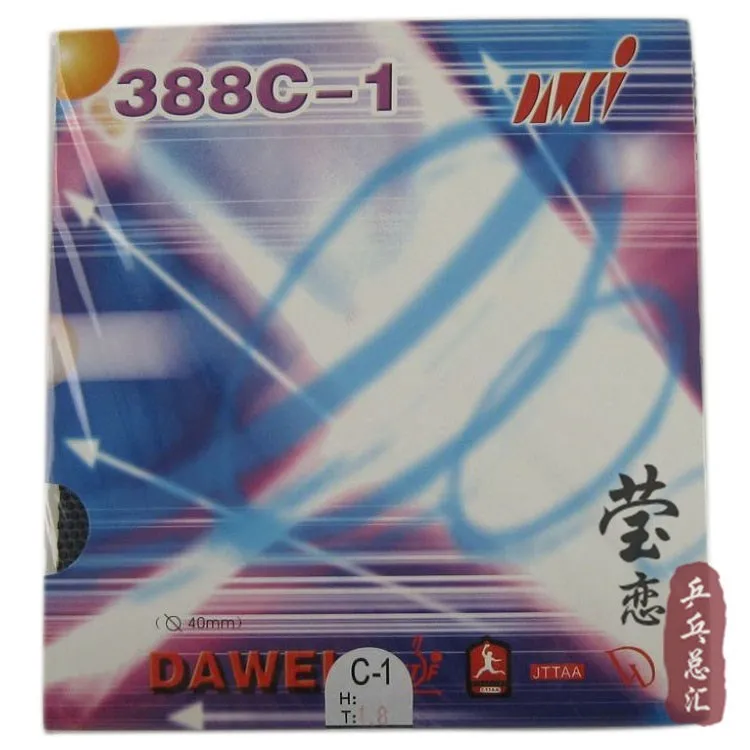 Оригинал dawei 388C 1 ракетка для настольного тенниса резиновая Спортивная сырая