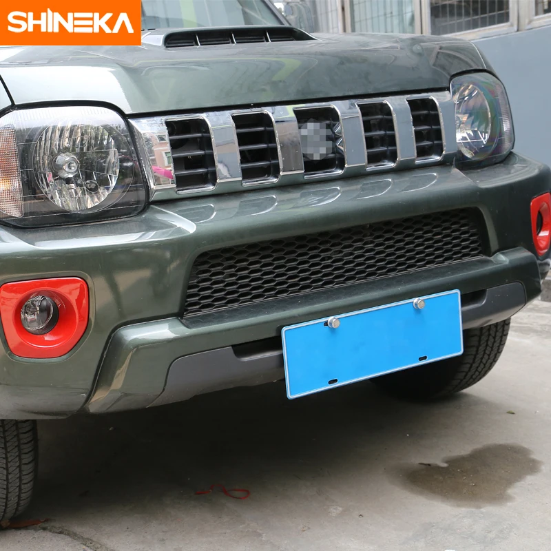 SHINEKA наклеиваемого покрытия для автостайлинга из ABS Передние противотуманные