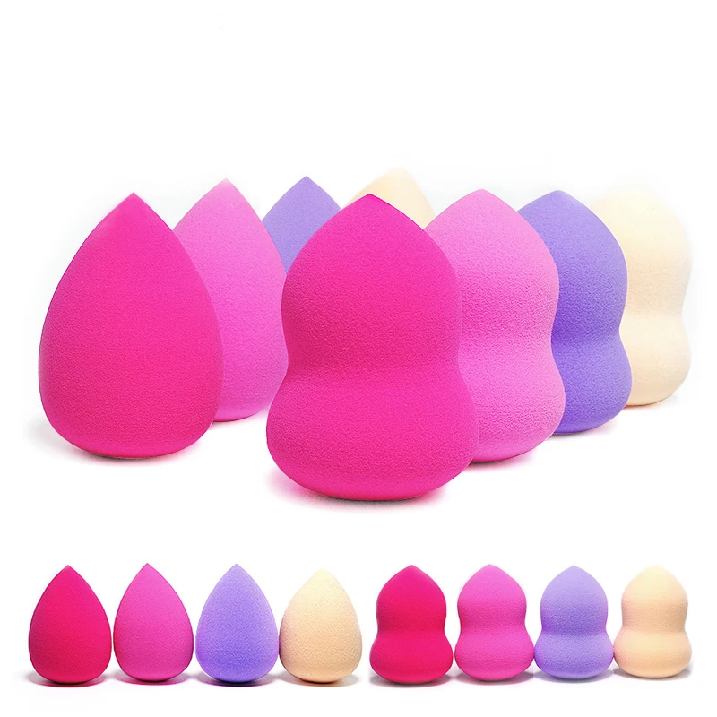 Губка для влажной и сухой пудры Gourd хлопковая губка двойного использования