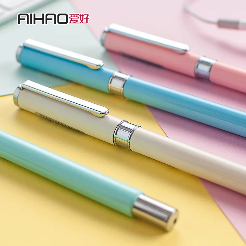AIHAO ручки для начальной школы ученики пишут письменная ручка 0 38 мм Suckable