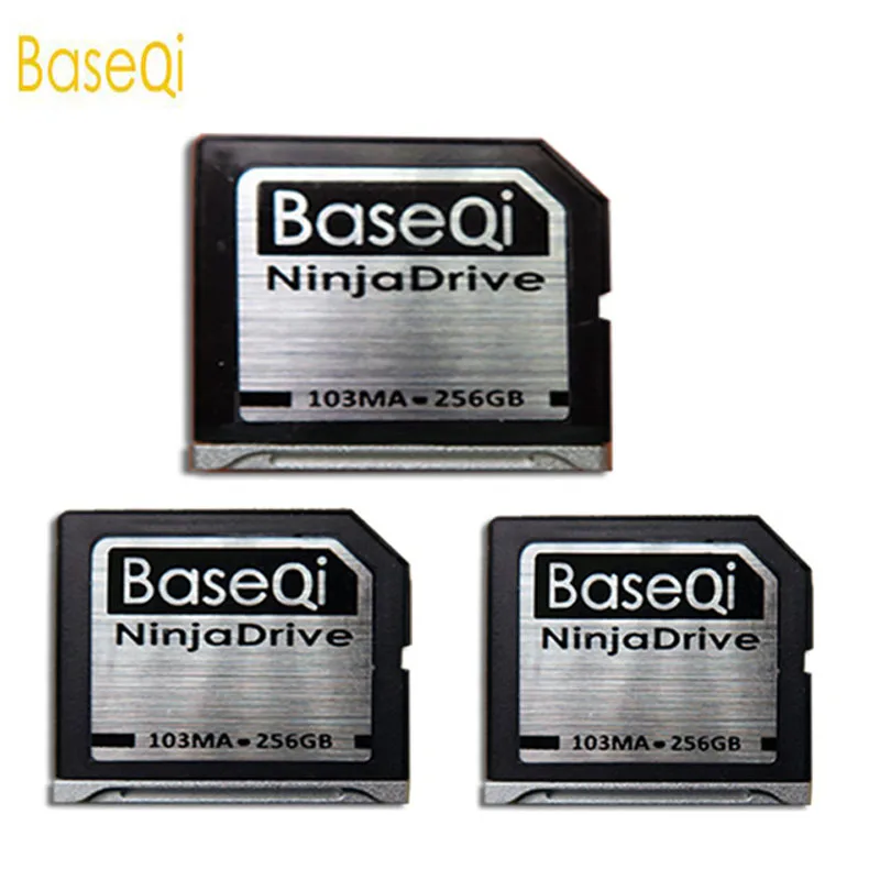 Baseqi Ninja Stealth Drive 256G Алюминиевый Minidrive SD карта для Macbook Air 13 дюймов|minidrive macbook|minidrive air |