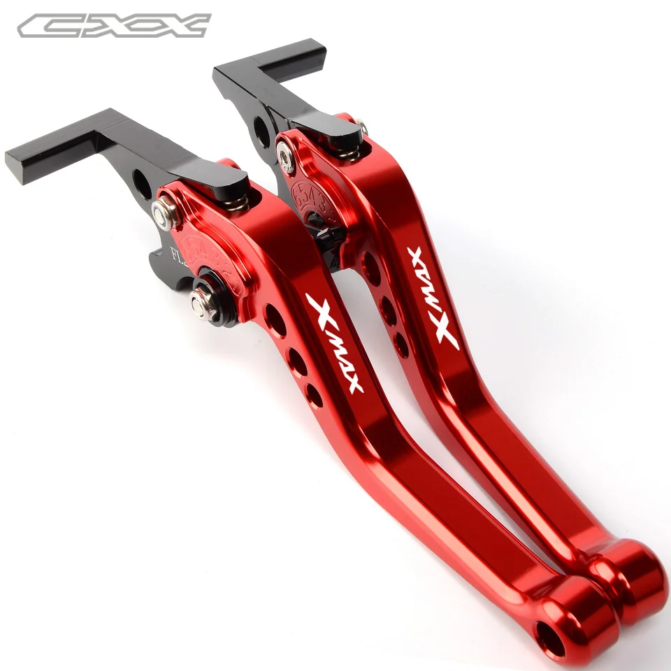 For YAMAHA XMAX 300 2017 2018 xmax300 Adjustable short Brake Clutch Levers with logo | Автомобили и мотоциклы