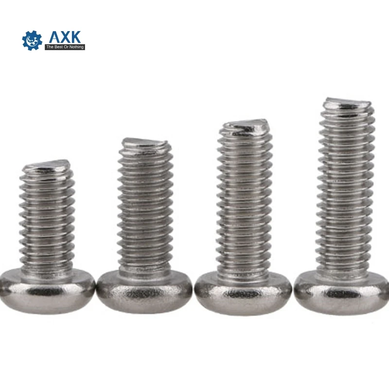 500 шт M3 круглая головка машины никелевые винты с покрытием электронные GB818 |