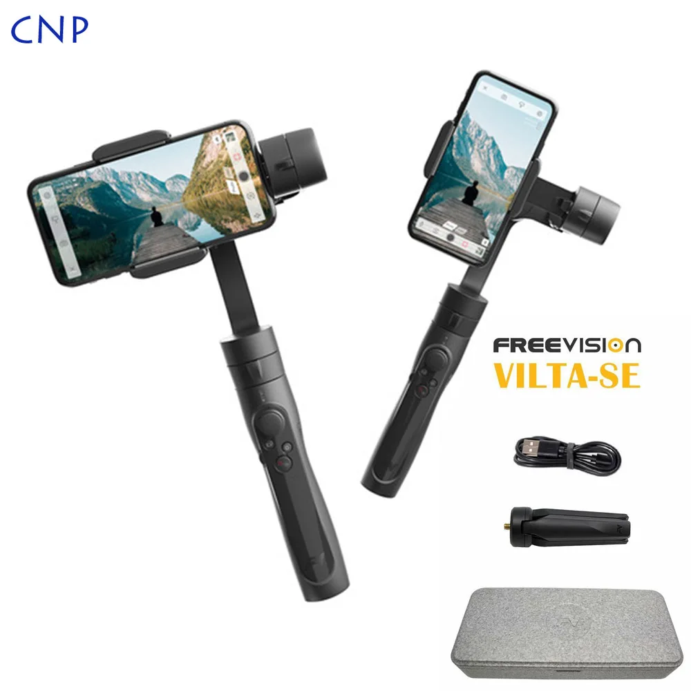 CNP Vilta SE 3 осевое переносное карданное мобильный телефон видео стабилизатор для