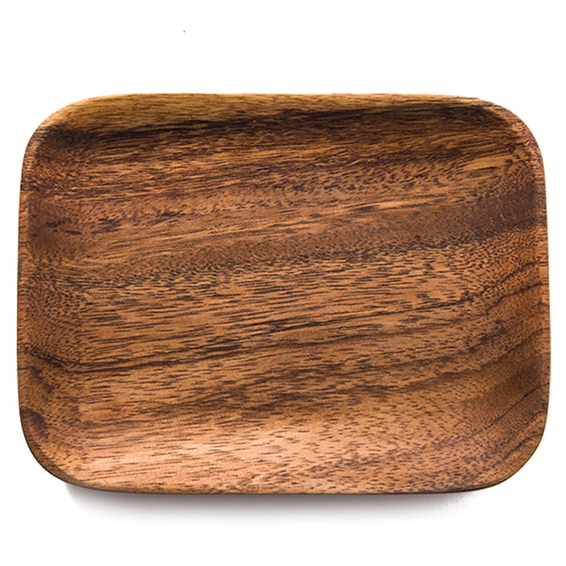 High Quality Rectangular Wooden Pallets Household Breakfast Snacks Dishes Tuba Acacia Teaboard 2017 NEW | Дом и сад