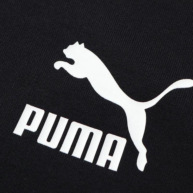 Оригинальный Новое поступление 2018 PUMA классика T7 Logo Crew TR Для мужчин пуловер Майки
